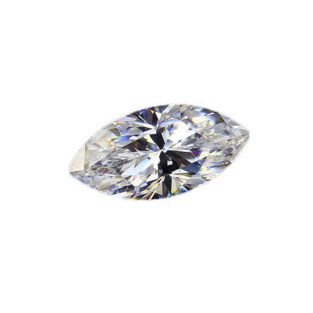 Geometric Gh Color Horse Eye Small Stone Vvs Clarity Moissan Diamond Small Size 18K Gold Jewelry Foot Reverse Small Stone - Image 5