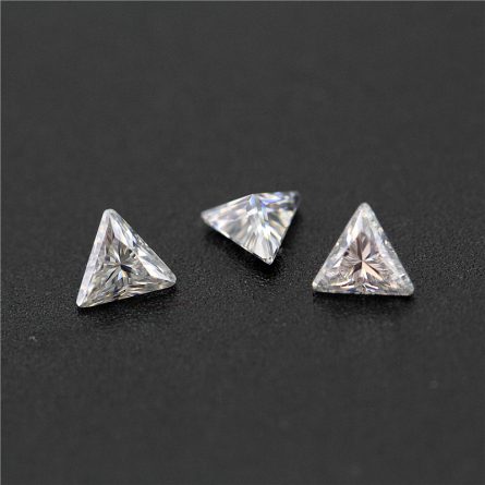 Straight Triangle Df Color Moissanite Diamond Bare Stone  Factory Self-Produced Moissanite Optimized Wholesale Sales - Image 6