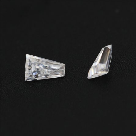 Manufacturer Spot Special-Shaped Ladder Square Df Color Moissanite Diamond, Hip-Hop, 18K Gold And Other Jewelry Stones - Image 3