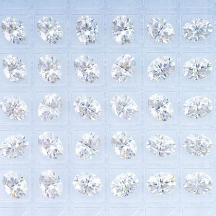 Mixed Shapes, Geometric Shapes, Mossanite, Oval Egg Shape, Df Color Main Diamond, Past Drill, Diamond Pen With Certificate, Black Card Wholesale - Image 3