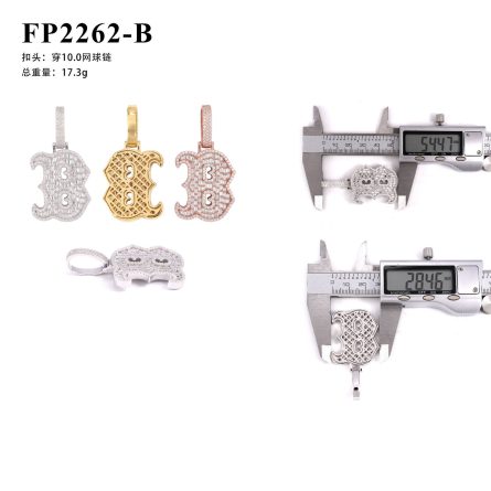 Hot New Personalized Letter Hip-Hop Pendant 925 Silver Mossanite Gra Certificate Pendant Can Be Drilled - Image 8