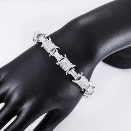 New Hip-Hop 12.3Mm Mossanite Cuban Chain 925 Silver Inlaid Mossan Cuban Chain Necklace Hip-Hop Trendy Jewelry - Image 5