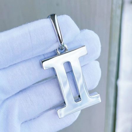 European And American Hip-Hop Style Twelve Zodiac Signs S925 Sterling Silver Moissan Diamond Pendant Light Luxury Trend Fashion Custom High-End - Image 4