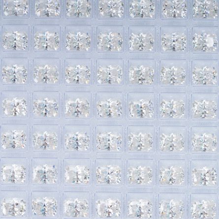 Rectangular Redion Moissanite Diamond Df Color Moissanite Necklace Accessories Vvs Clarity Moissanite - Image 3