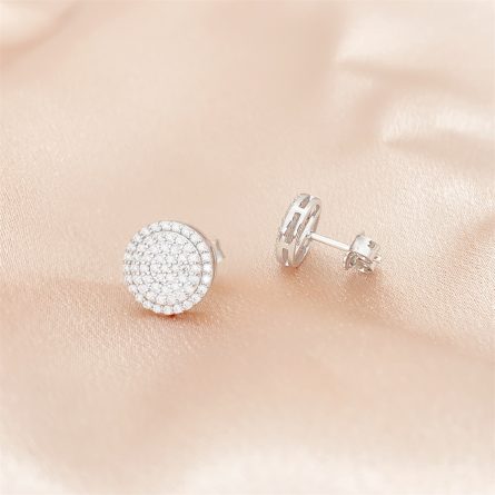 Amazon New Jewelry S925 Silver Hip-Hop Jewelry Df Moissan Earrings For Men And Women One-Piece Shipping - Image 3