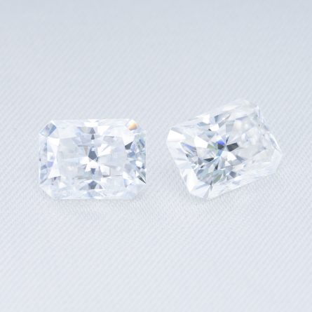 Rectangular Redion Moissanite Diamond Df Color Moissanite Necklace Accessories Vvs Clarity Moissanite - Image 2