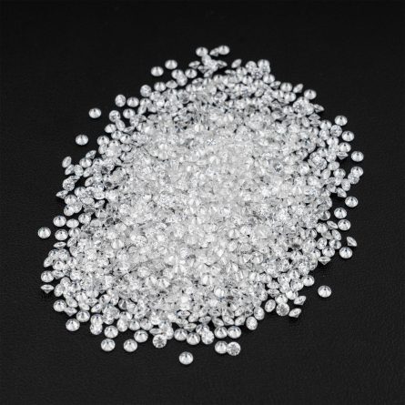 Hpht Cultivation Diamond Small Crushed Diamond D Color Vvs0.9Mm-3.0Mm Laboratory Artificial Cultivation 18K Gold Jewelry Stone Accessories - Image 3