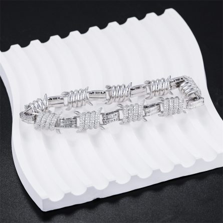 New Hip-Hop 12.3Mm Mossanite Cuban Chain 925 Silver Inlaid Mossan Cuban Chain Necklace Hip-Hop Trendy Jewelry - Image 4