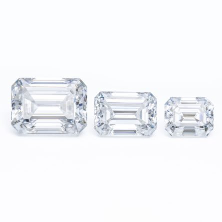 Extra-Shaped Moissan Diamond Emerald Cutting Df Color/Gh Color Vvs Moissan Diamond Simple Necklace With Stone Moissan Diamond - Image 4