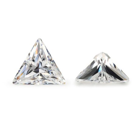 Straight Triangle Df Color Moissanite Diamond Bare Stone  Factory Self-Produced Moissanite Optimized Wholesale Sales - Image 4