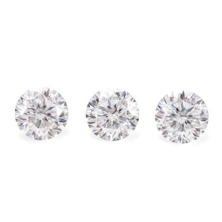 Source Manufacturer Direct Sales Of Round Plum Blossom Cutting Moissanite Bare Stone Jewelry Inlay Certificate Waist Code - Image 5