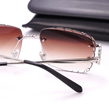 2025 New D Color Moissan High-End Luxury European And American Street Photography Punk Hip-Hop Trendy Glasses Spot - Image 4