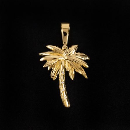 Wish Amazon'S Best Selling European And American Personalized Leaf Pendants, Micro-Inlaid Zircon Hip-Hop Necklace, New Cross-Border Products - Image 5