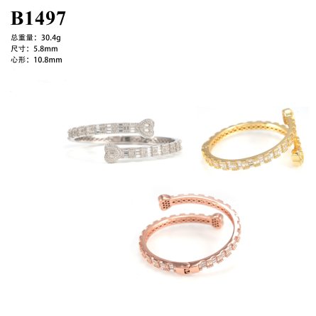 New 925 Silver-Inlaid D-Color Moissanite Heart-Shaped Bracelet Thick-Plated 18K Rose Gold Fashion High-End Bracelet - Image 5