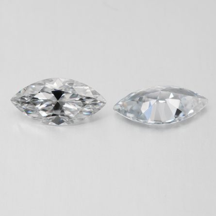 Spot Special-Shaped Magnolia Moissanite Naked Stone Df, Vvs Clarity Jewelry Stone Matching Stone Test Pen With Certificate - Image 3