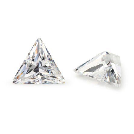 Straight Triangle Df Color Moissanite Diamond Bare Stone  Factory Self-Produced Moissanite Optimized Wholesale Sales - Image 3