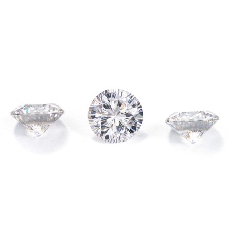 Source Manufacturer Spot Round Special Cut Cherry Blossom Cut Moissanite Stone Certificate Complete Waist Code - Image 5