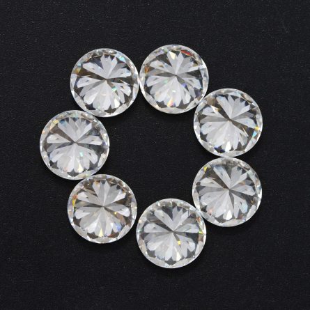 Wuzhou Factory Directly Supplies D-Color Eight Hearts And Eight Arrows Mossanite Bare Stones Large Supply E-Commerce Live Broadcast Silver Jewelry Inlay - Image 4
