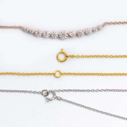 Manufacturer Spot S925 Silver Inlaid D Color Moissan Necklace For Women, Micro-Inlaid Women'S Necklace For Women, Fire Color Full Of Diamond Pen - Image 5